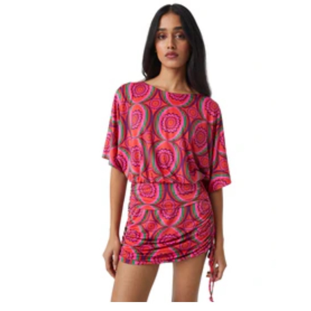 Misa Los Angeles positano geo mahi dress